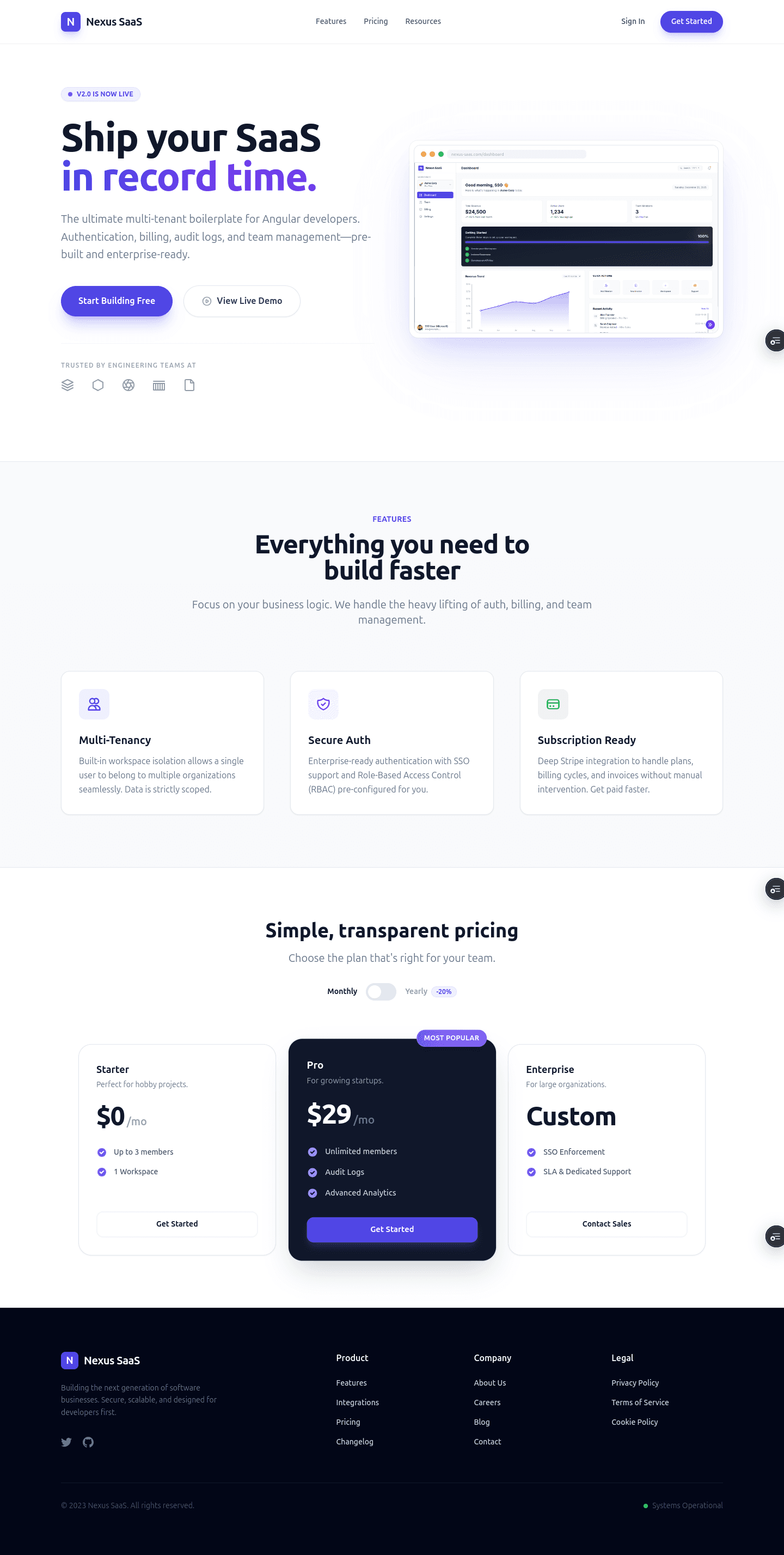 Nexus — Agency SaaS