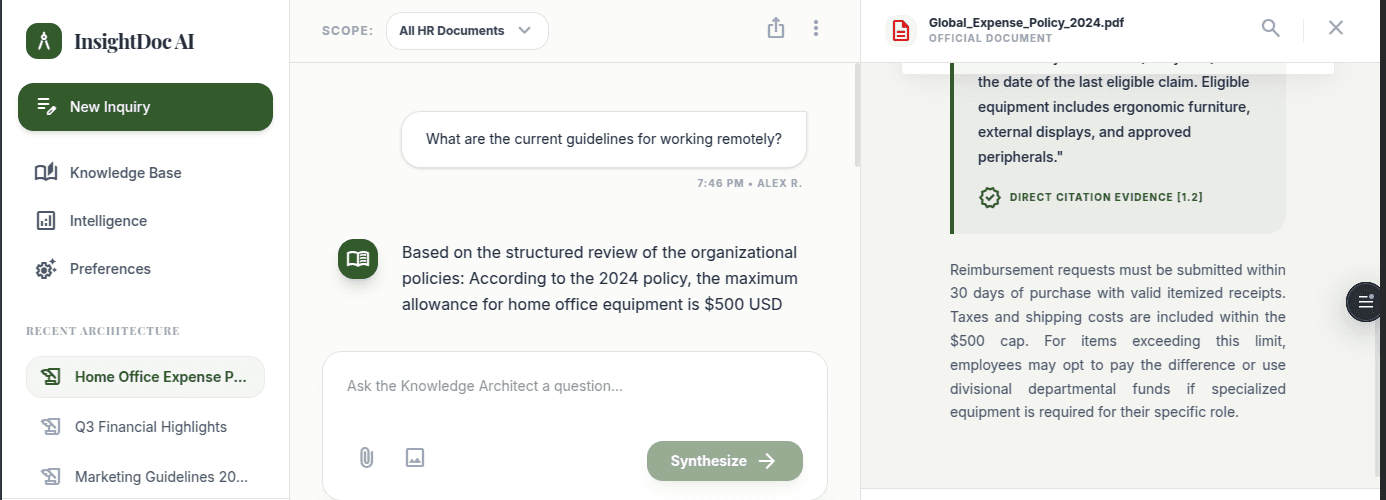 RAG Knowledge Assistant