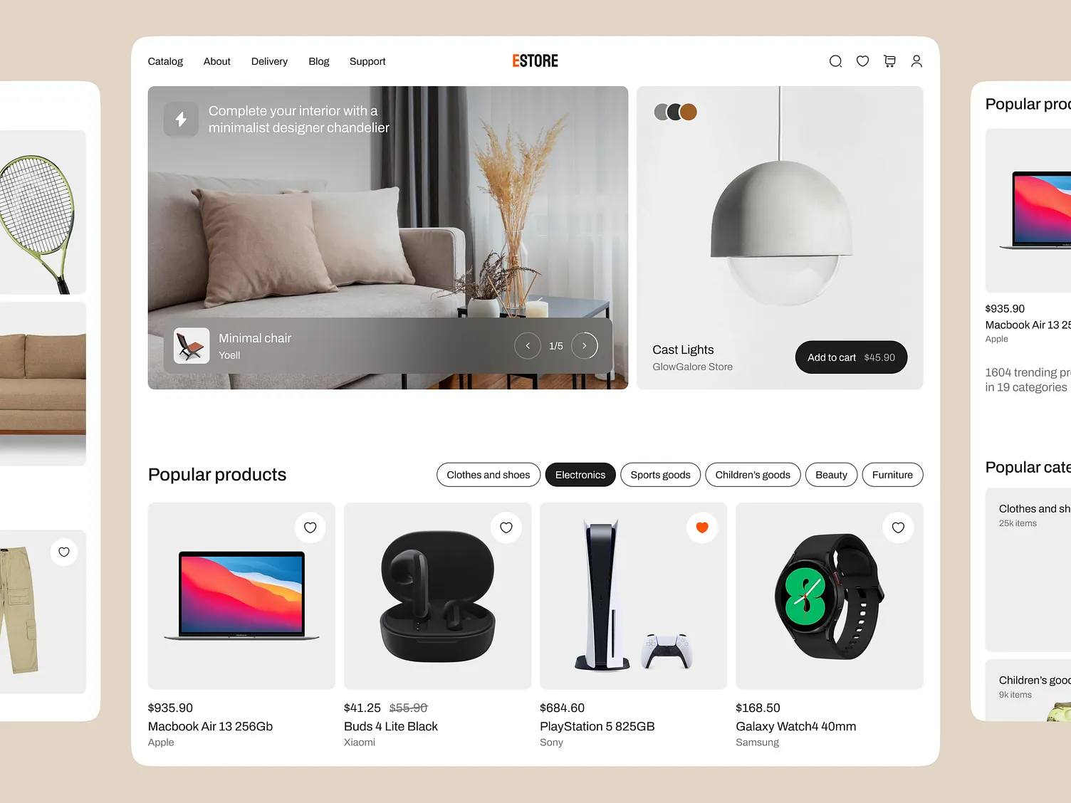 ESTORE — Large Online Marketplace