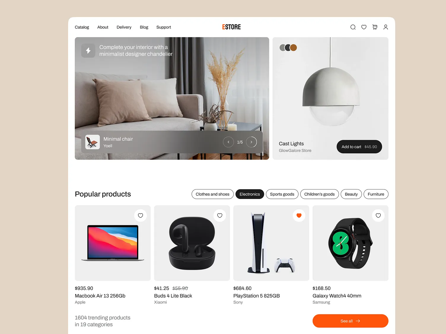 ESTORE — Large Online Marketplace — shot 3