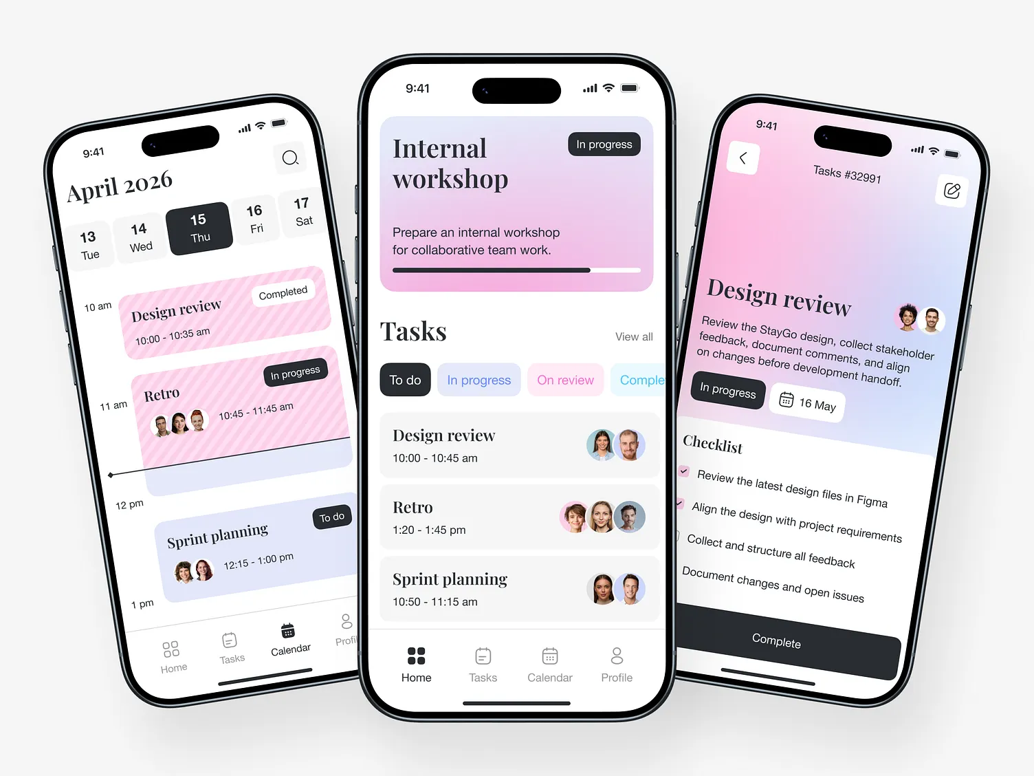 Task Manager — Mobile App Concept — shot 2