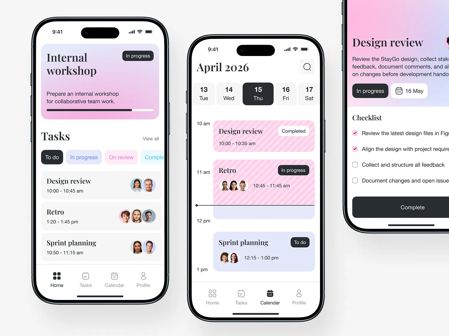 Task Manager — Mobile App Concept — shot 3