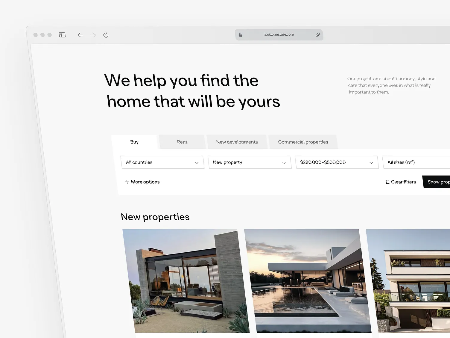 Real Estate Website — Property Rentals & Apartments — shot 3