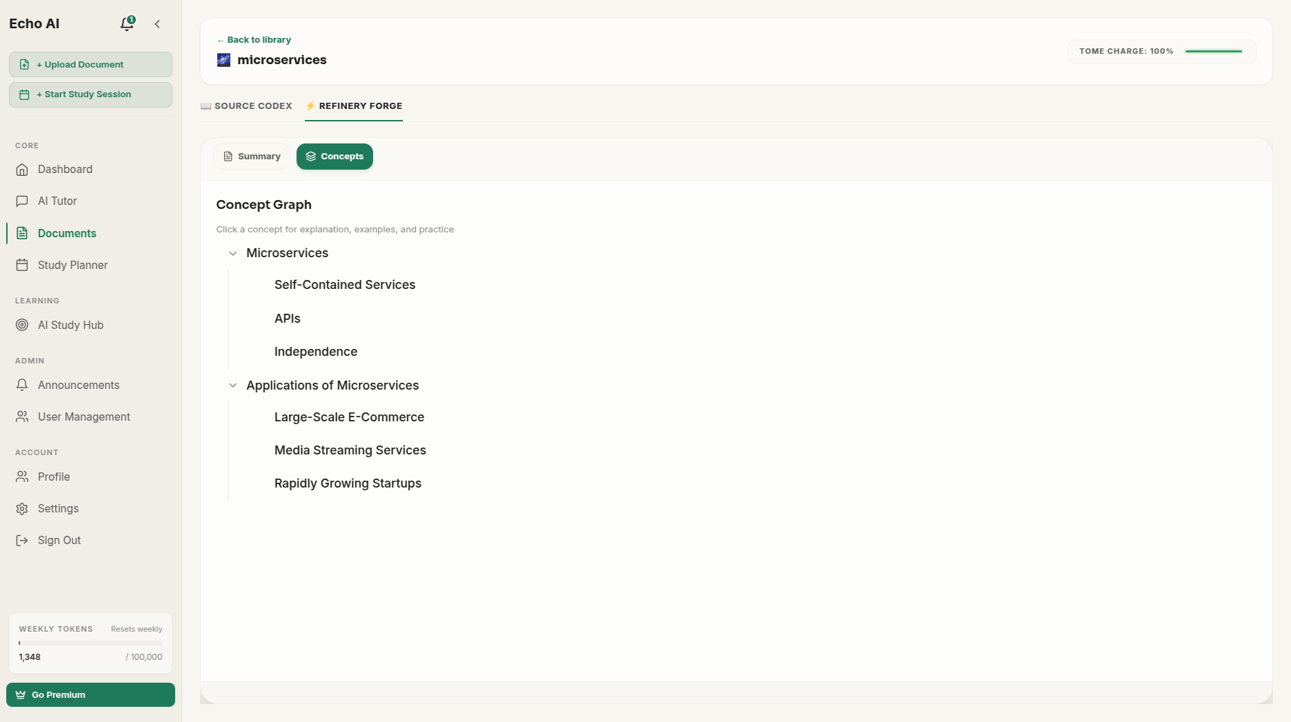 Echo AI — Interactive PDF & document analysis