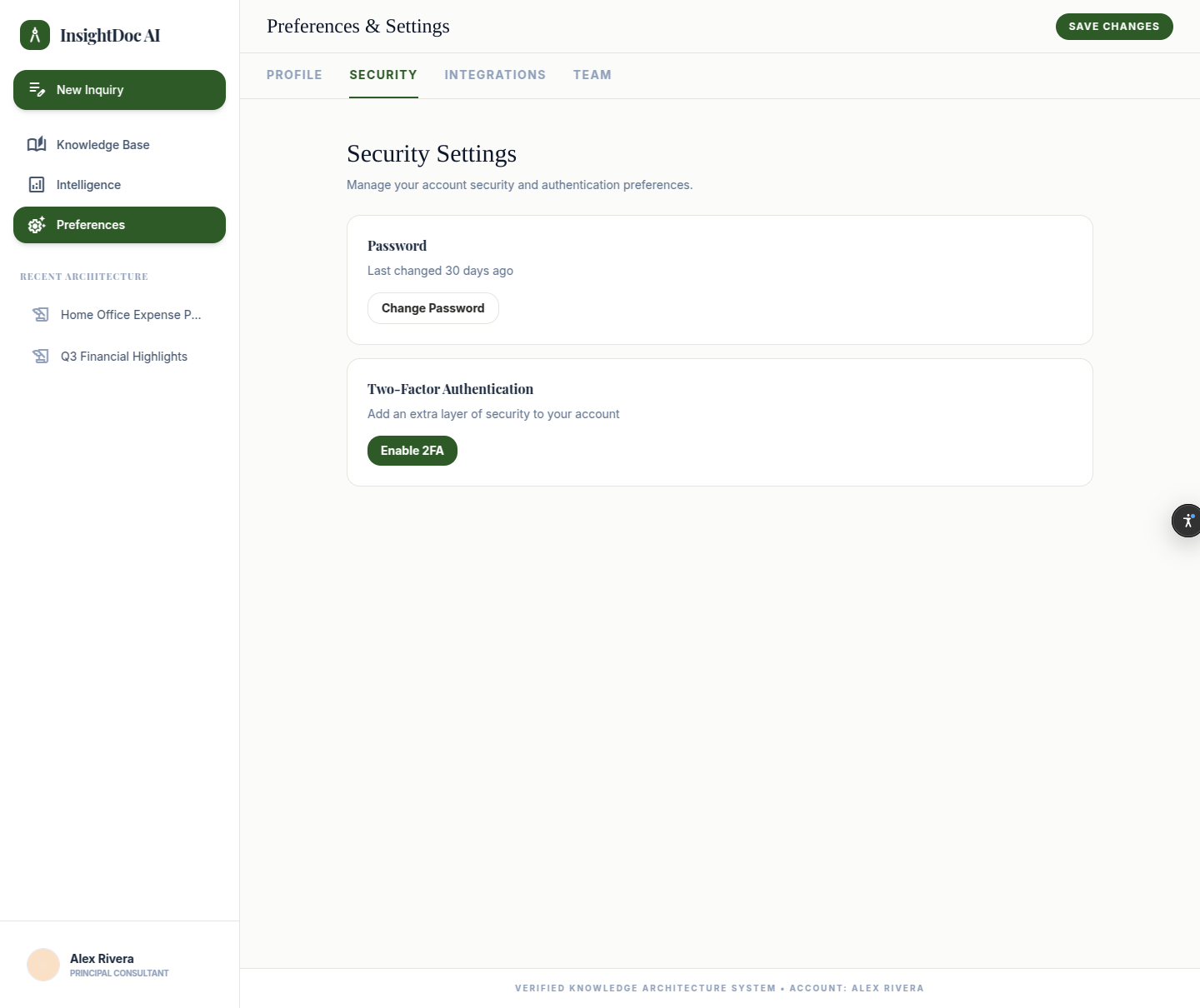 RAG Knowledge Assistant — screen 5