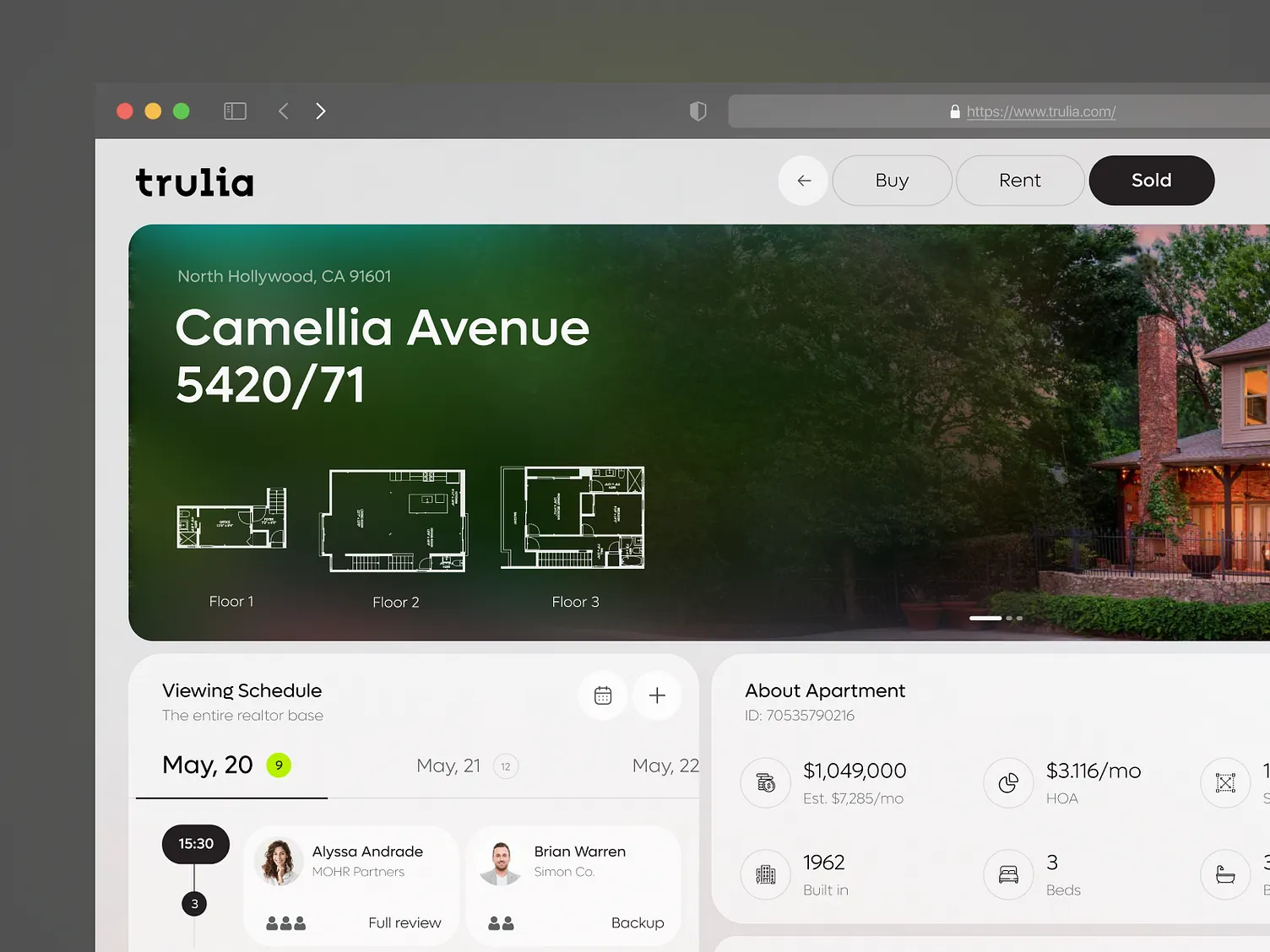 Trulia — screen 3